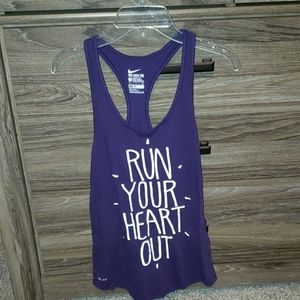 "Run Your Heart Out" Tank